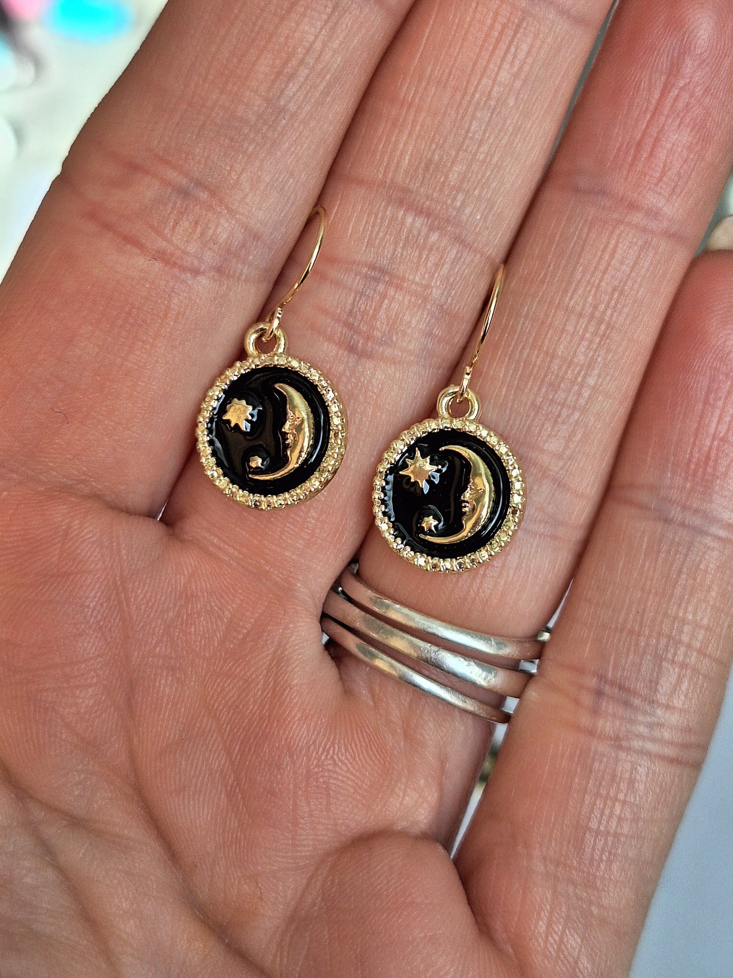 Sun And Moon Earrings Variations - Premium from Uniquely Holt - Just £4.99! Shop now at Uniquely Holt