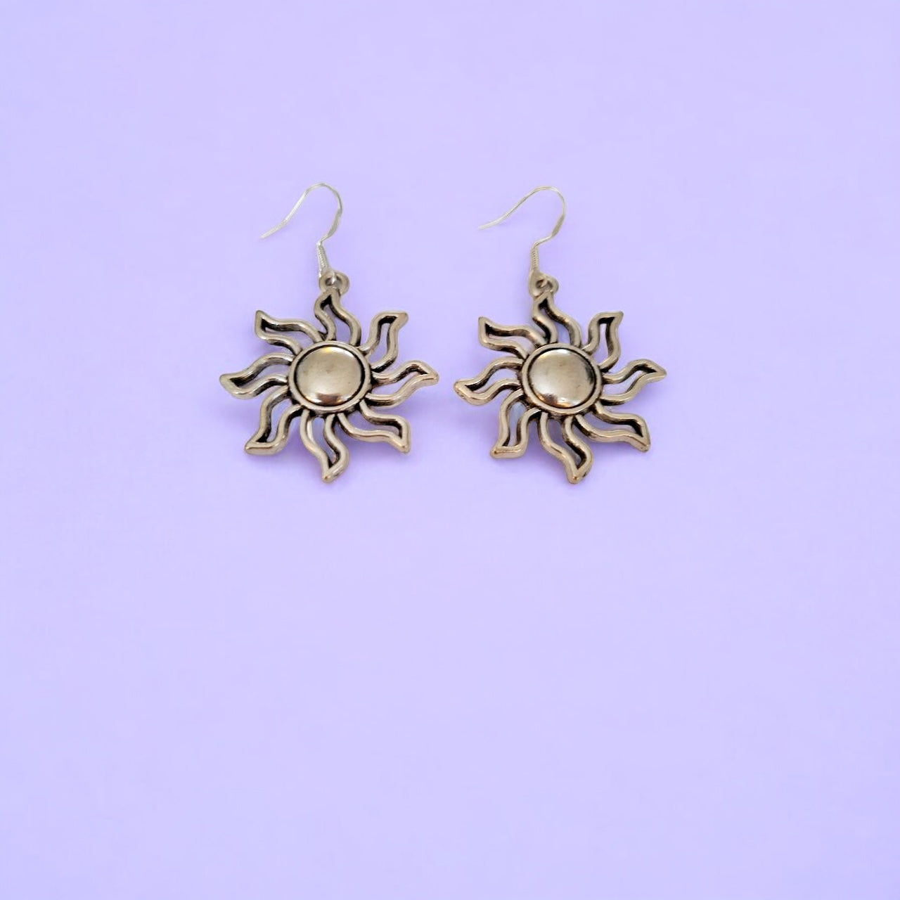 Sun Dangly Earrings - Premium from Uniquely Holt - Just £4.99! Shop now at Uniquely Holt