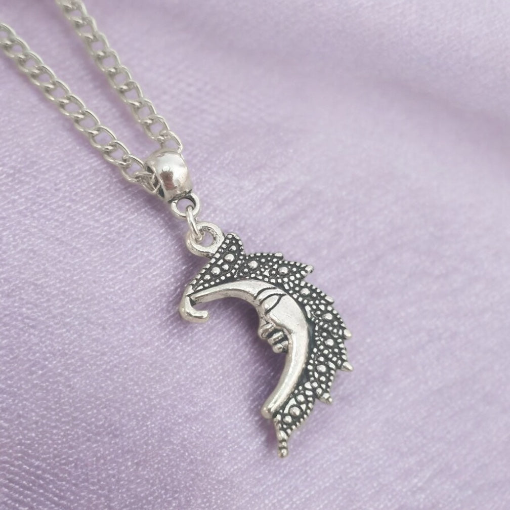 Moon Charm Necklace In Gift Bag - Premium from Etsy - Just £5.49! Shop now at Uniquely Holt