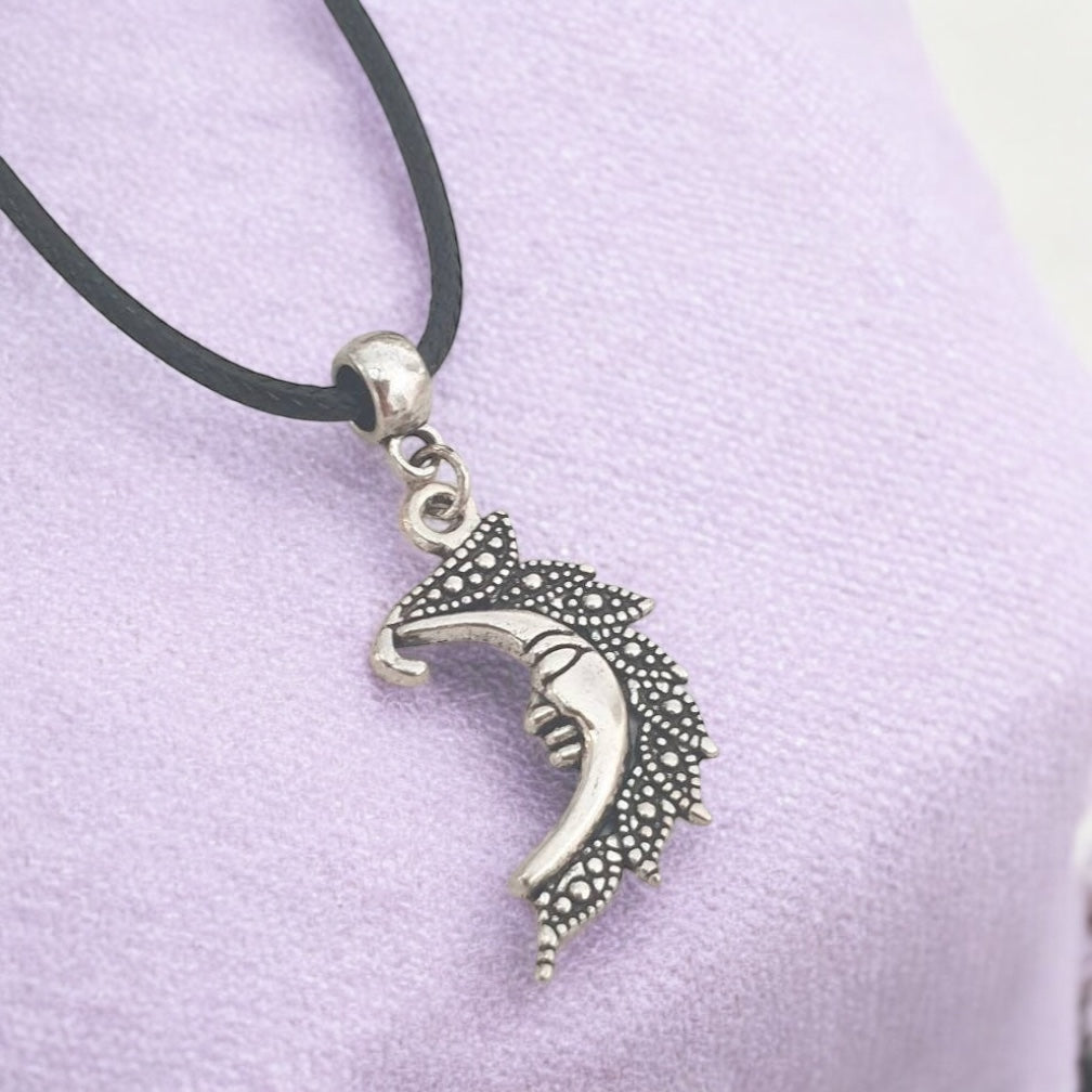 Moon Charm Necklace In Gift Bag - Premium from Etsy - Just £5.49! Shop now at Uniquely Holt