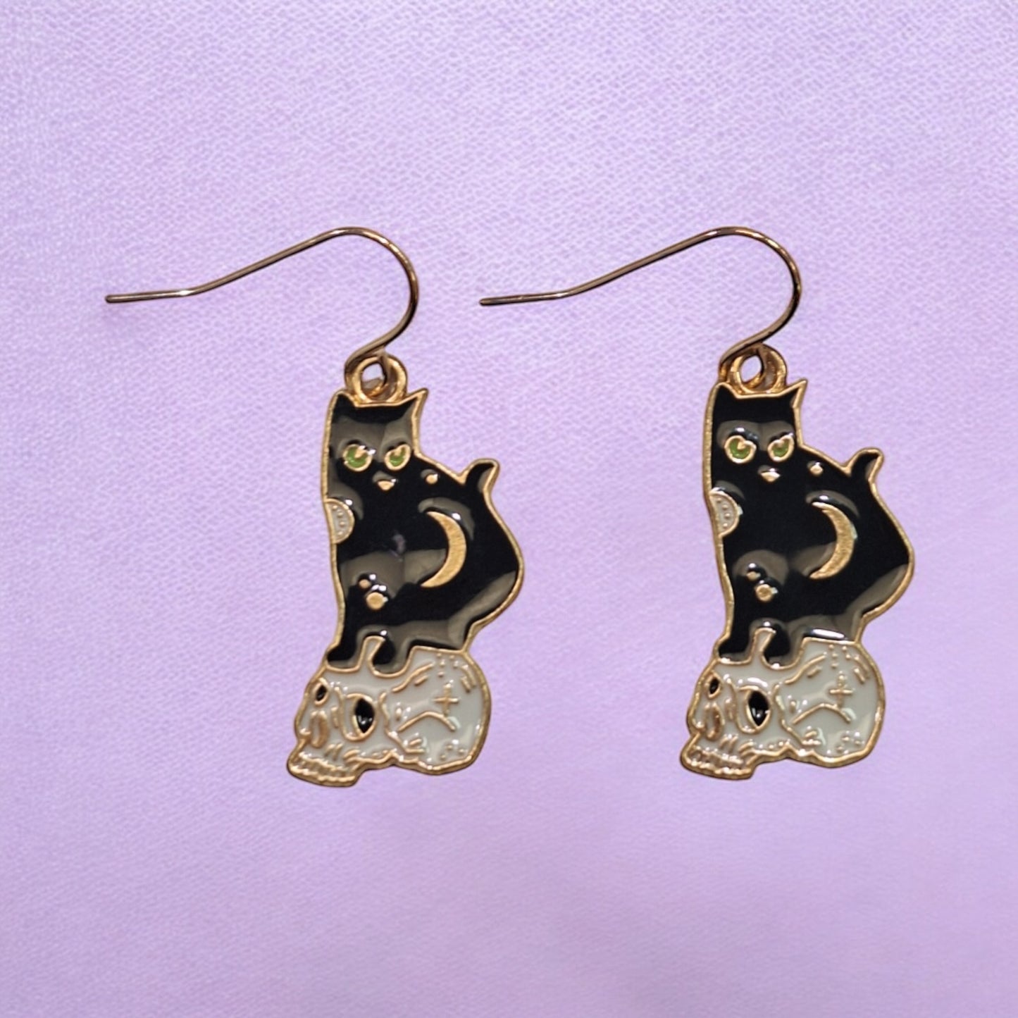 Black Cat Earrings - Premium from Uniquely Holt - Just £4.99! Shop now at Uniquely Holt