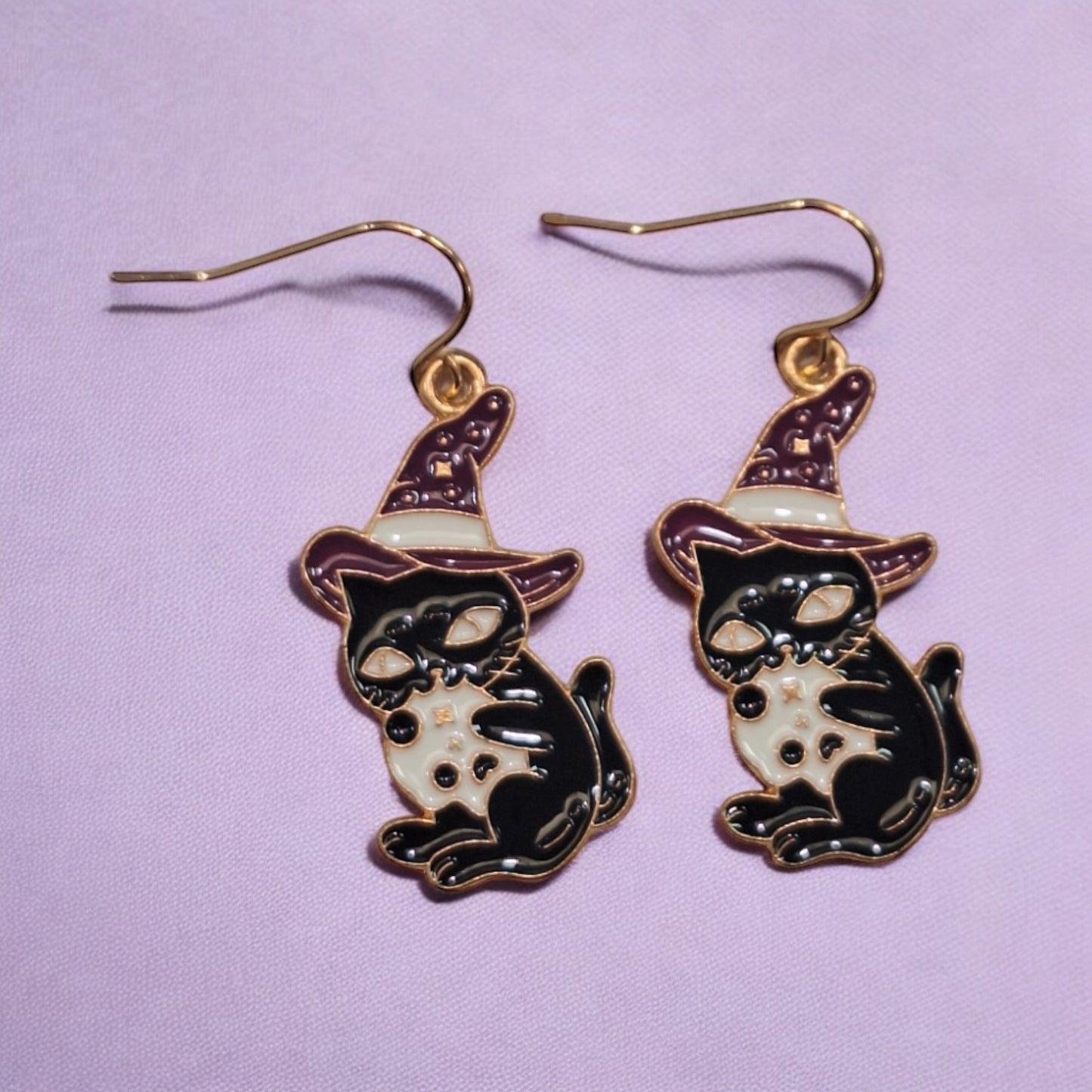 Black Cat Earrings - Premium from Uniquely Holt - Just £4.99! Shop now at Uniquely Holt