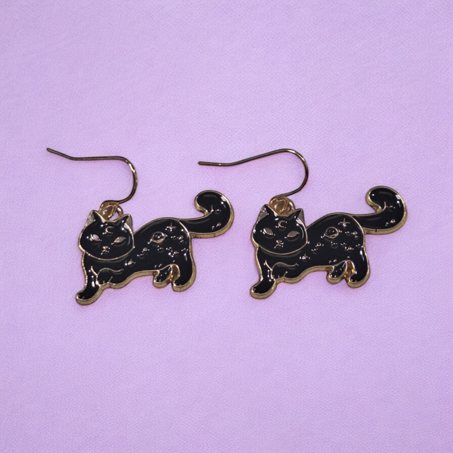 Black Cat Earrings - Premium from Uniquely Holt - Just £4.99! Shop now at Uniquely Holt