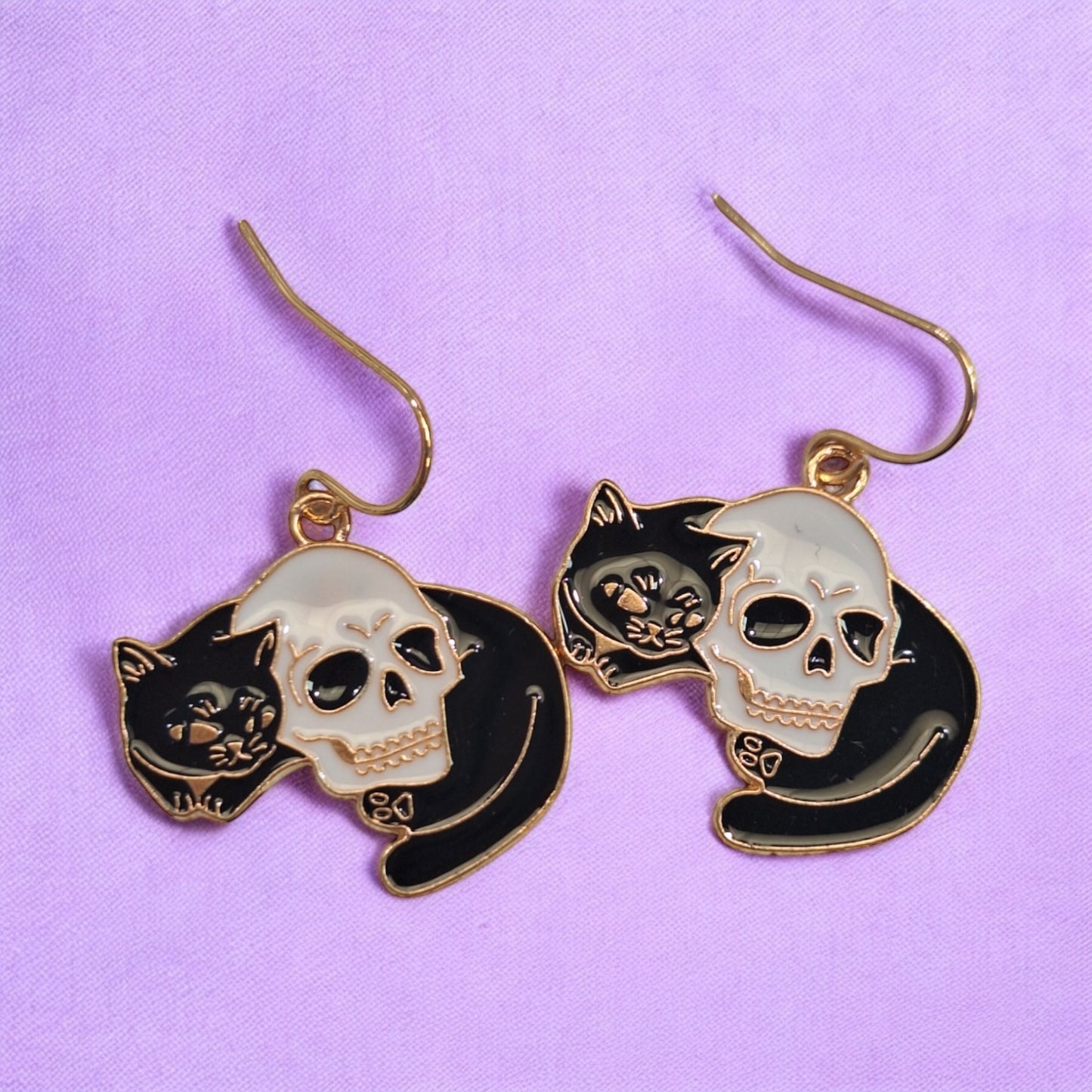 Black Cat Earrings - Premium from Uniquely Holt - Just £4.99! Shop now at Uniquely Holt
