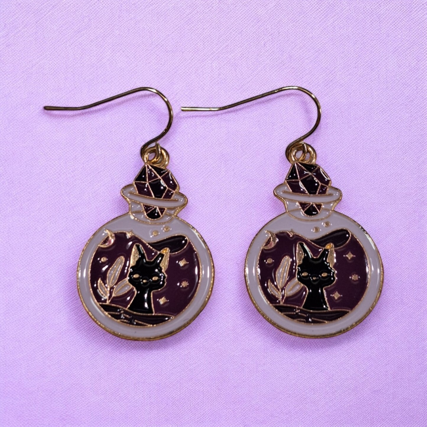 Black Cat Earrings - Premium from Uniquely Holt - Just £4.99! Shop now at Uniquely Holt