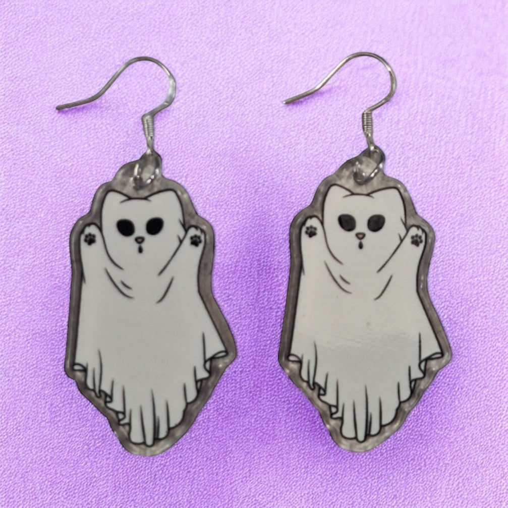 Cat Ghost - Premium from Uniquely Holt - Just £4.99! Shop now at Uniquely Holt