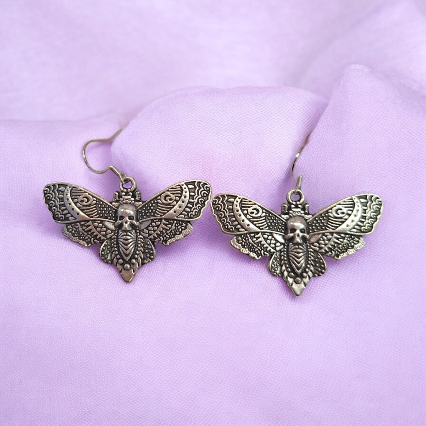 Large Moth Earrings - Premium from Uniquely Holt - Just £4.99! Shop now at Uniquely Holt