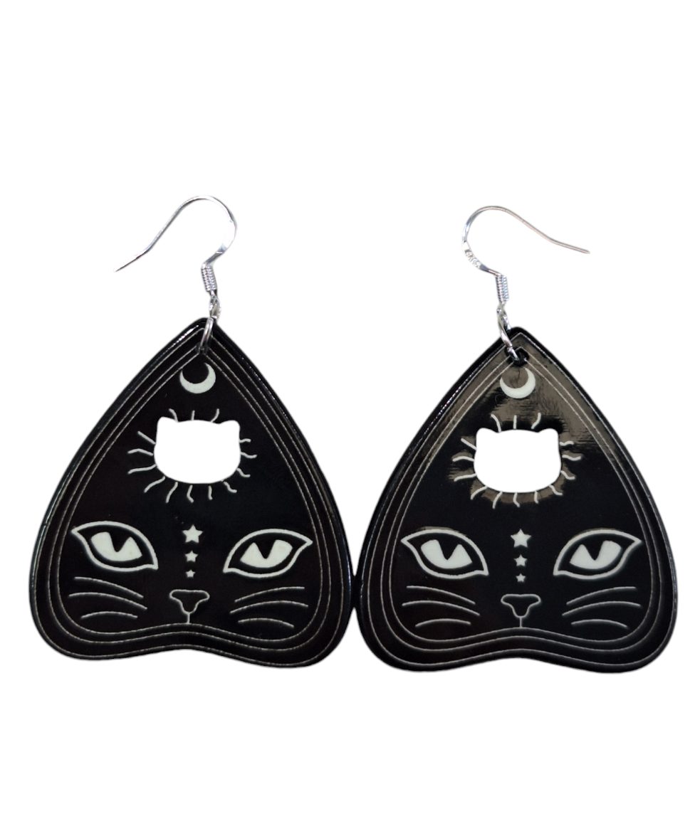 Large Ouija Dangly Earrings - Premium from Uniquely Holt - Just £4.99! Shop now at Uniquely Holt