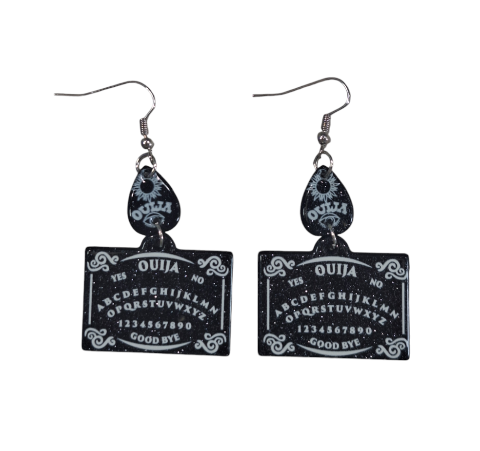Large Ouija Dangly Earrings - Premium from Uniquely Holt - Just £4.99! Shop now at Uniquely Holt