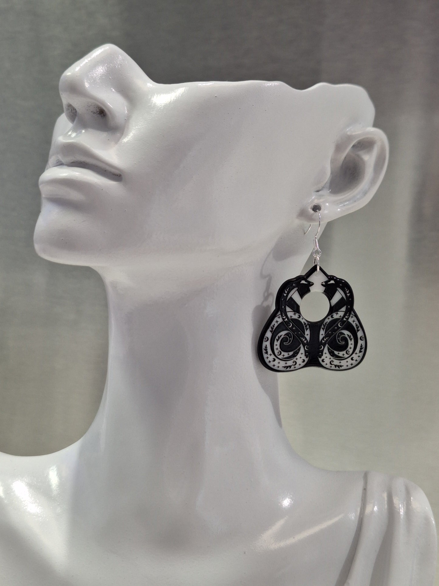 Large Ouija Dangly Earrings - Premium from Uniquely Holt - Just £4.99! Shop now at Uniquely Holt