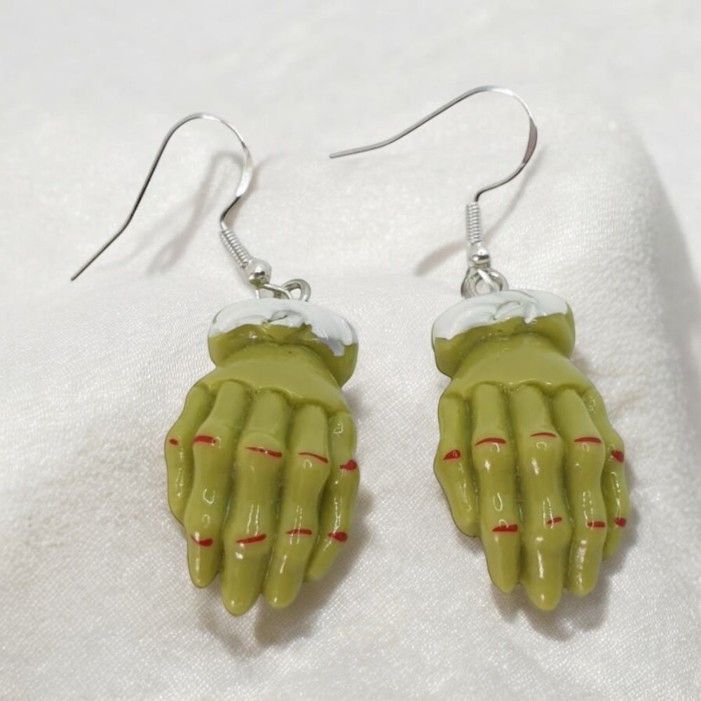 Monster Hands Dangly Earrings - Premium from Uniquely Holt - Just £4.99! Shop now at Uniquely Holt