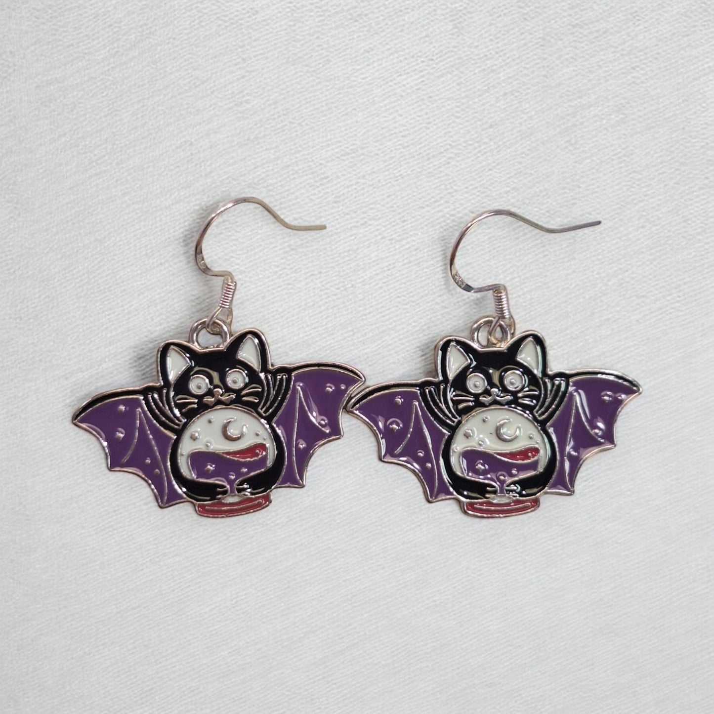 Mystic Bat Dangly Earrings - Premium from Uniquely Holt - Just £4.99! Shop now at Uniquely Holt