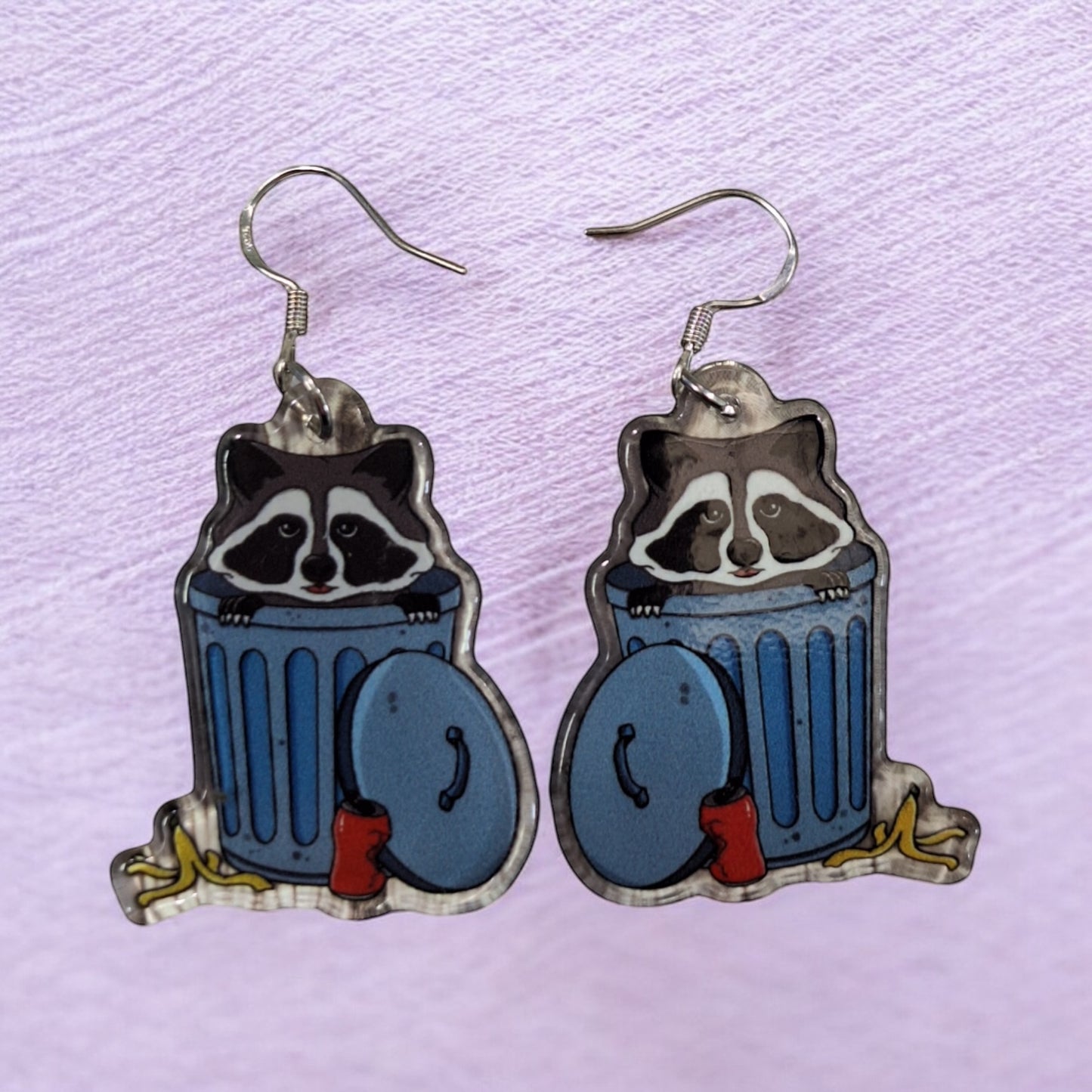 Racoon Earrings - Premium from Uniquely Holt - Just £4.99! Shop now at Uniquely Holt