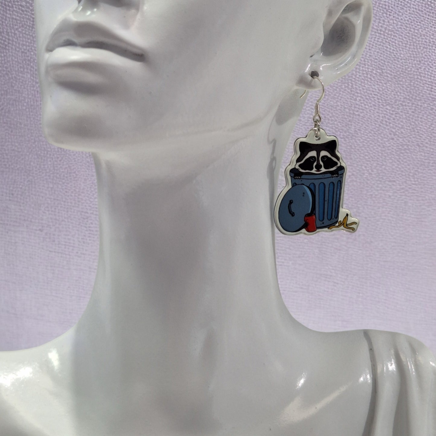 Racoon Earrings - Premium from Uniquely Holt - Just £4.99! Shop now at Uniquely Holt