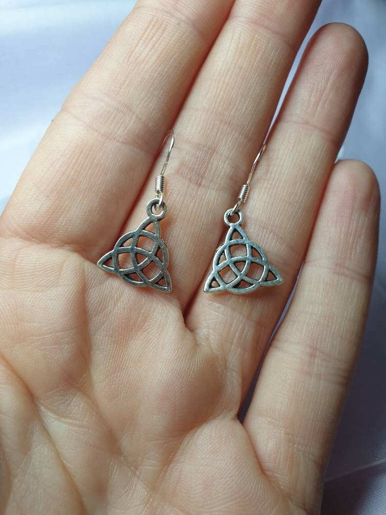 Celtic Charm Dangly, Charm Earrings In Gift Bag - Premium from Etsy - Just £4.99! Shop now at Uniquely Holt