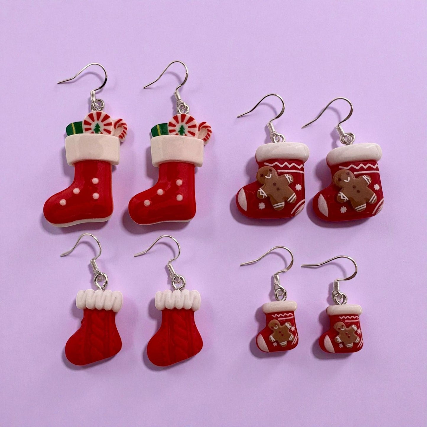 Stocking Earrings