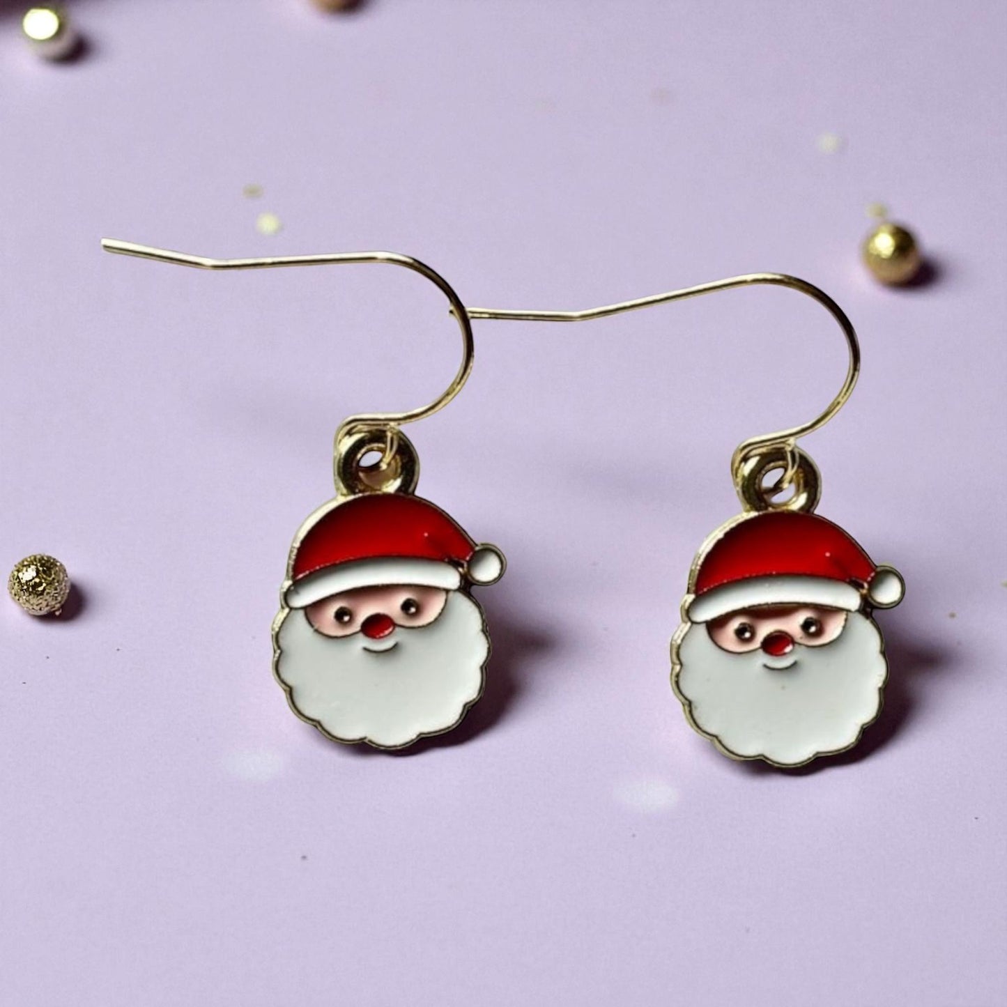 Father Christmas Earrings