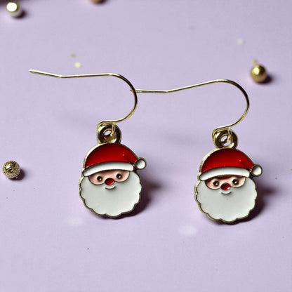 Father Christmas Earrings