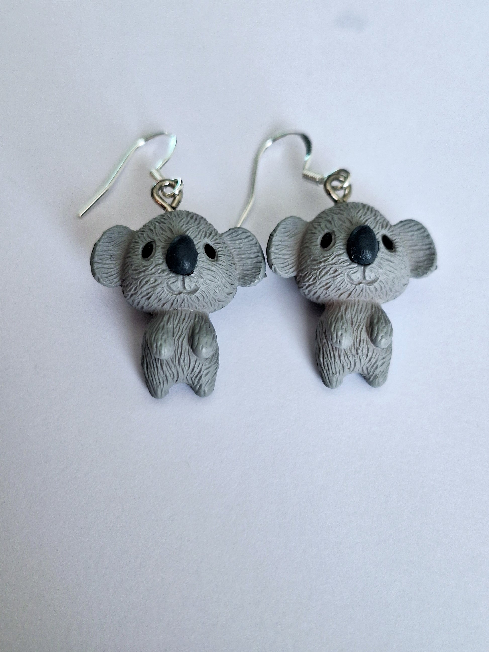 Novelty Koala Dangly Earrings - Premium  from Uniquely Holt - Just £4.99! Shop now at Uniquely Holt