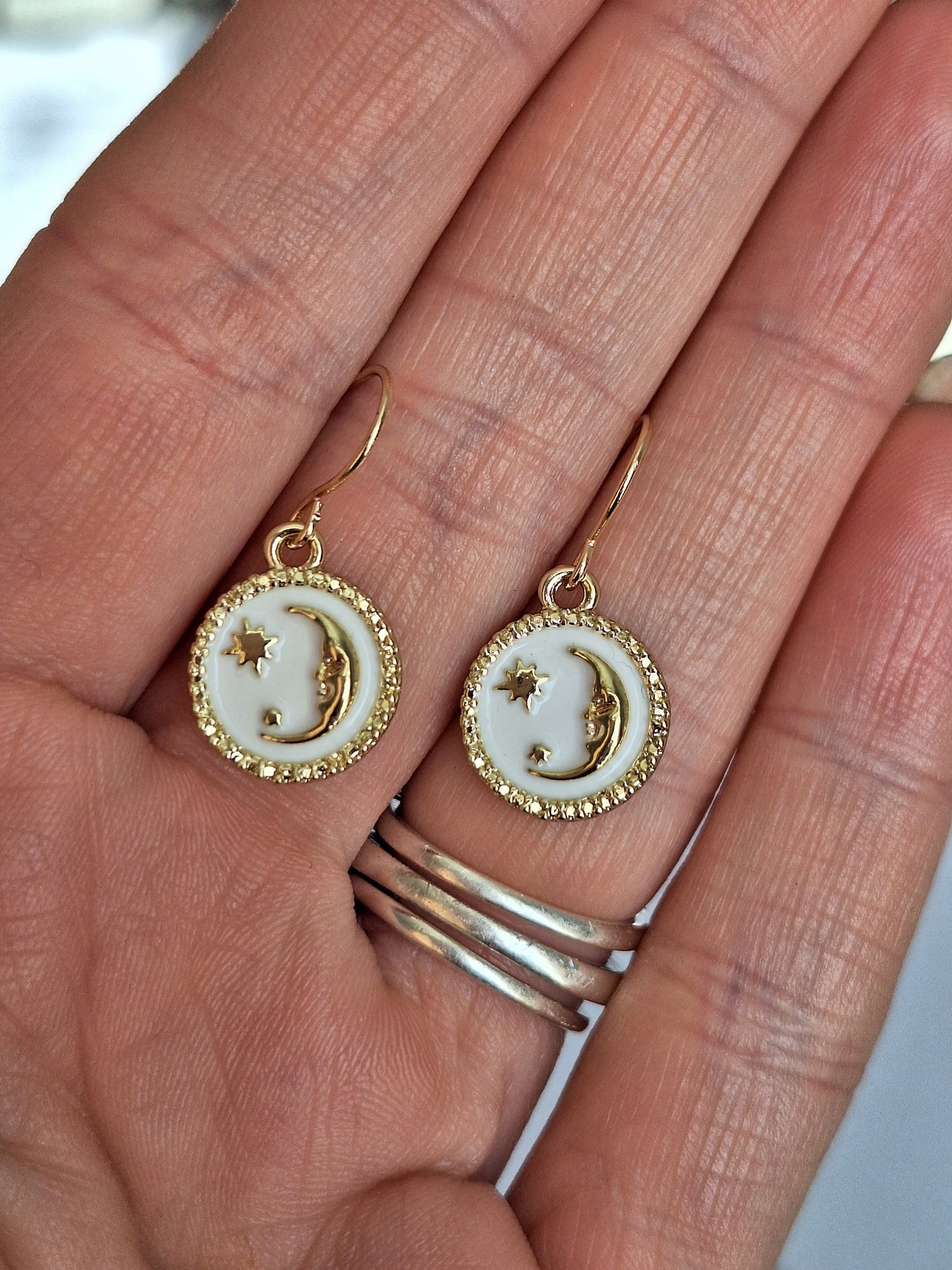 Sun And Moon Earrings Variations - Premium  from Uniquely Holt - Just £4.99! Shop now at Uniquely Holt