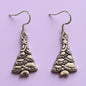 Christmas Tree dangly earrings