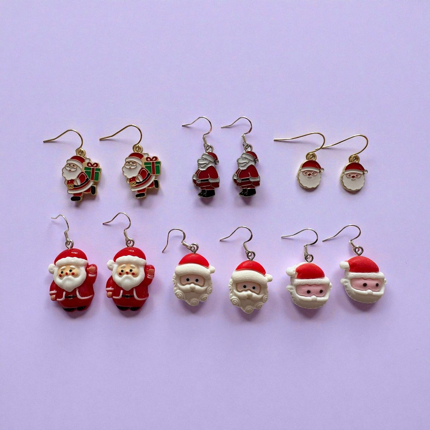 Father Christmas Earrings