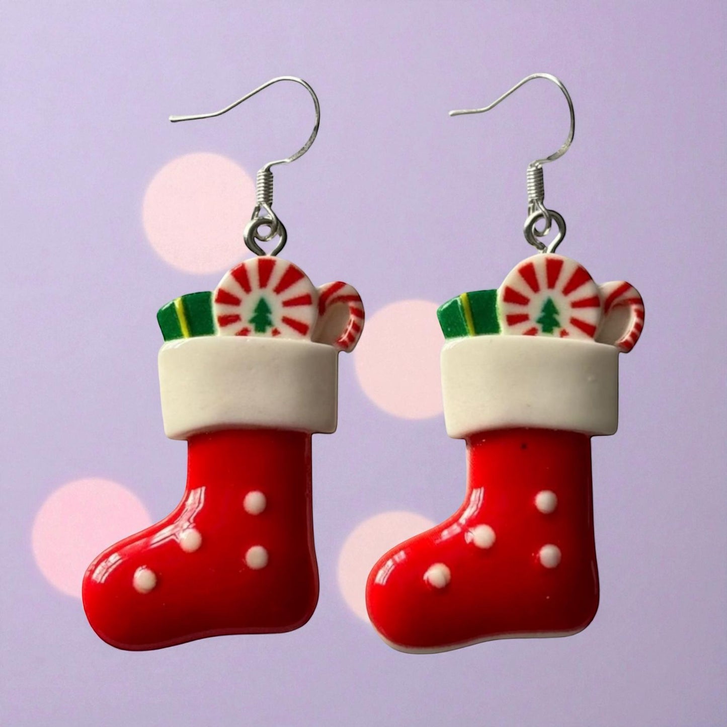 Stocking Earrings