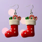 Stocking Earrings