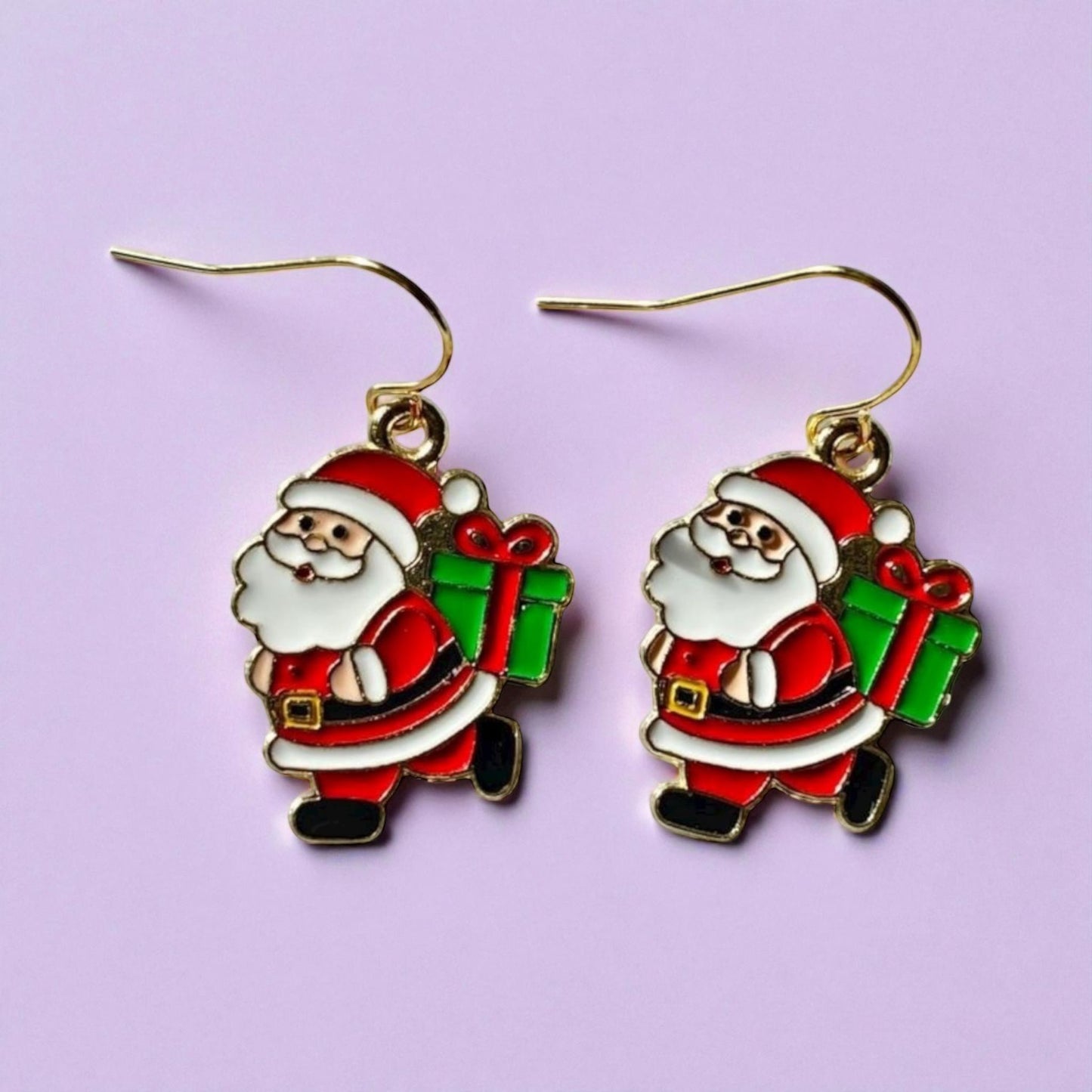 Father Christmas Earrings