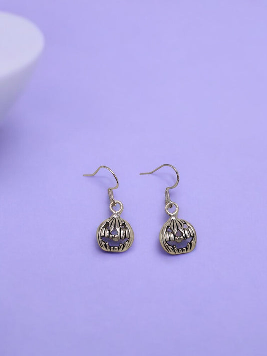 Pumpkin Dangly Earrings - Premium  from Uniquely Holt - Just £4.99! Shop now at Uniquely Holt