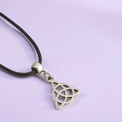 Celtic Charm Necklace Silver Plated Or Waxed Cord Variable Lengths, Gift Packaged - Premium  from Etsy - Just £5.49! Shop now at Uniquely Holt
