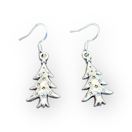 Handmade Christmas Tree Dangly Charm Earrings In Gift Bag, For Her, Christmas, Festive Fun - Premium  from Etsy - Just £4.99! Shop now at Uniquely Holt