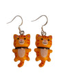 Novelty Cat Dangly Earrings - Premium  from Uniquely Holt - Just £4.99! Shop now at Uniquely Holt