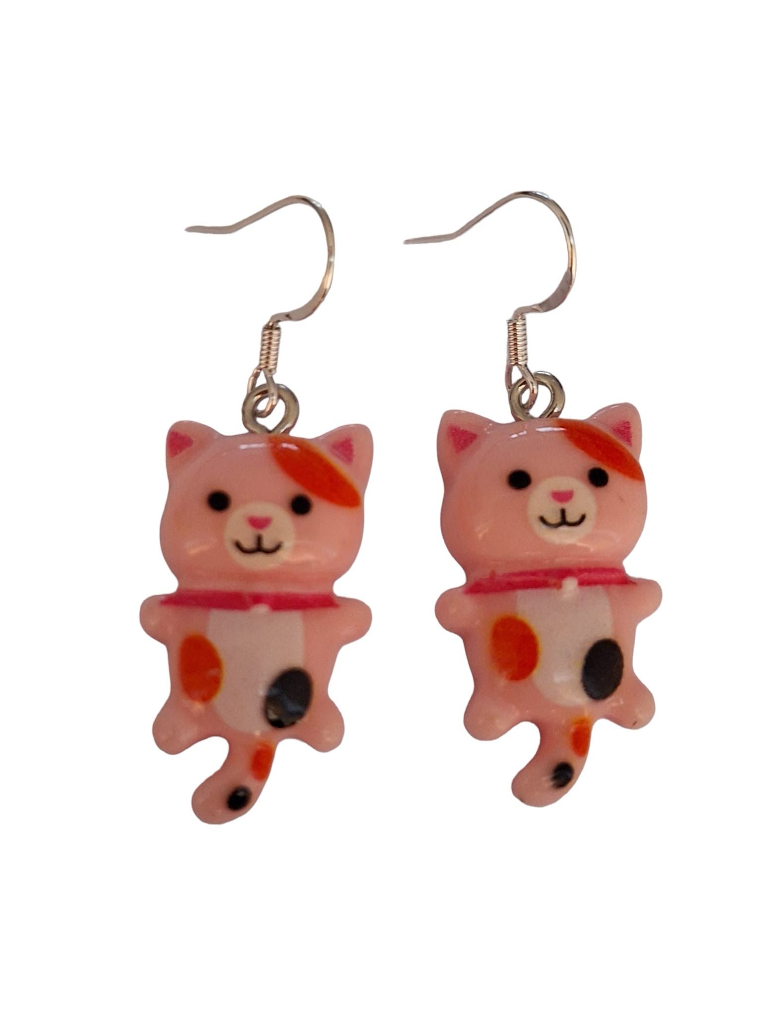 Novelty Cat Dangly Earrings - Premium  from Uniquely Holt - Just £4.99! Shop now at Uniquely Holt