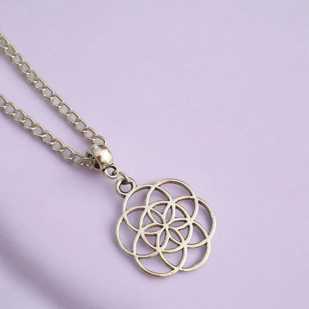 Circle Of Life Charm Necklace Silver Plated Or Waxed Cord Variable Lengths, Gift Packaged - Premium  from Etsy - Just £5.49! Shop now at Uniquely Holt