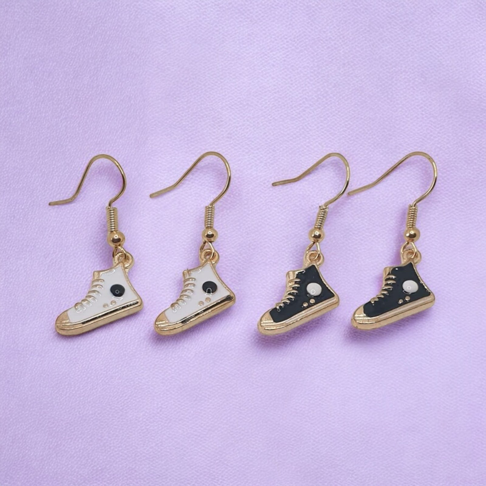 Novelty High Top Trainers Earrings - Premium  from Uniquely Holt - Just £4.99! Shop now at Uniquely Holt
