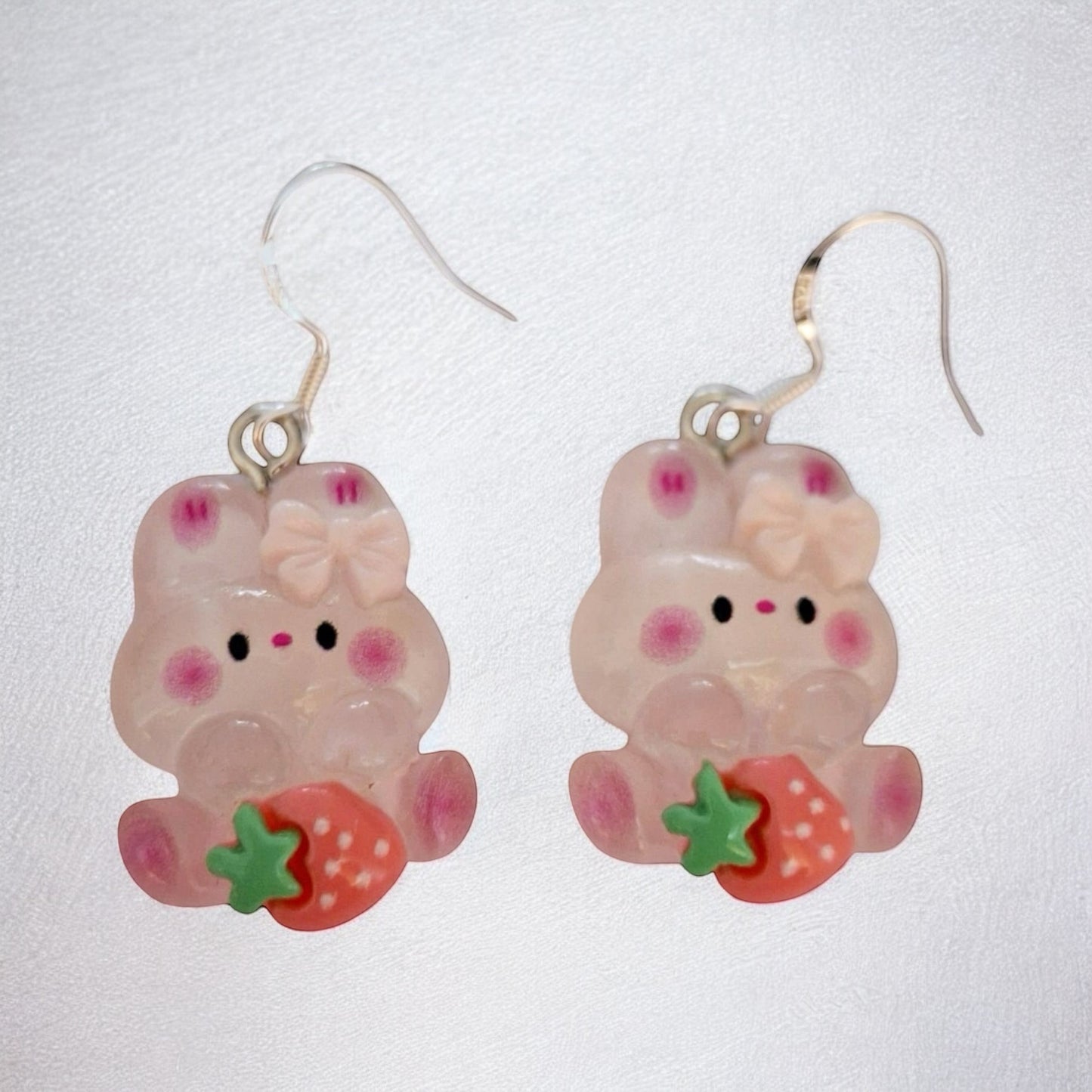 Novelty Acrylic Rabbit Earrings Various Styles - Premium  from Uniquely Holt - Just £4.99! Shop now at Uniquely Holt