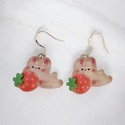 Novelty Acrylic Rabbit Earrings Various Styles - Premium  from Uniquely Holt - Just £4.99! Shop now at Uniquely Holt