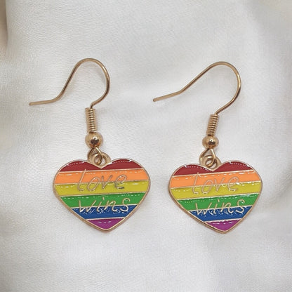 Pride Earrings - Premium  from Uniquely Holt - Just £4.99! Shop now at Uniquely Holt
