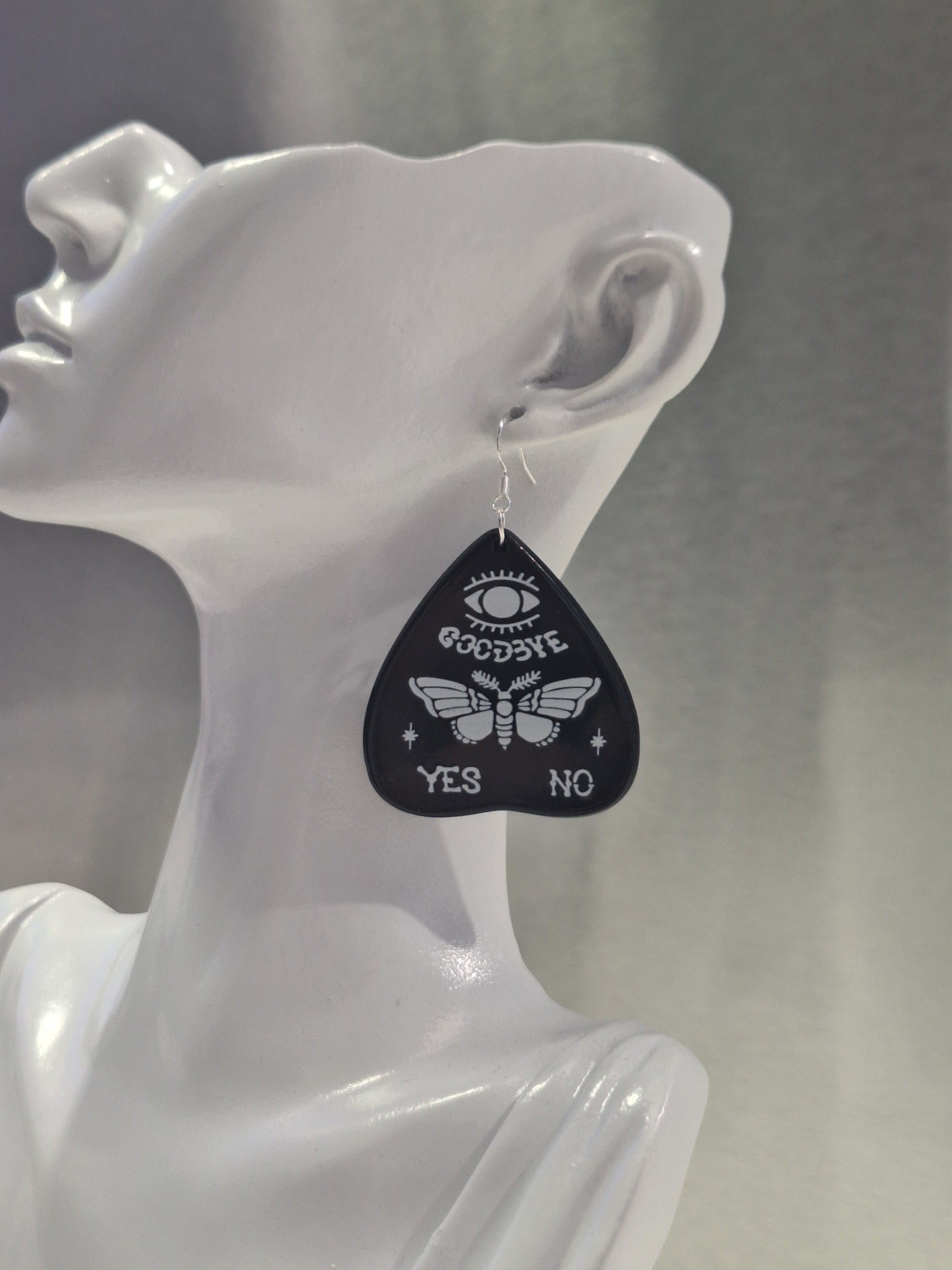 Large Ouija Dangly Earrings - Premium  from Uniquely Holt - Just £4.99! Shop now at Uniquely Holt