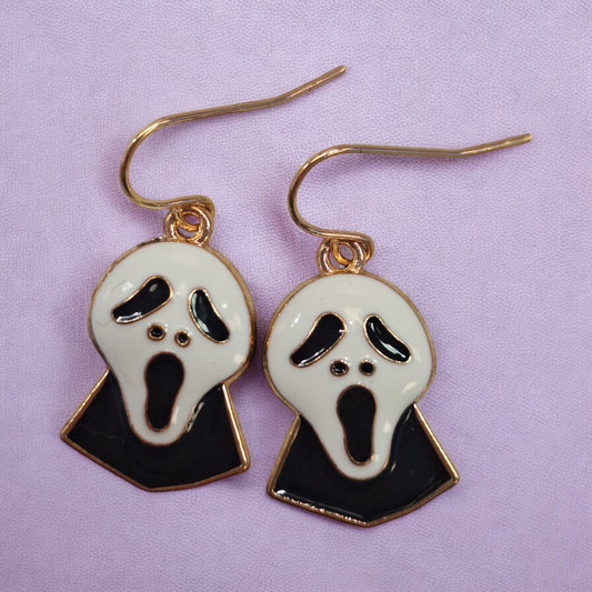 Screaming Ghoul Earrings - Premium  from Uniquely Holt - Just £4.99! Shop now at Uniquely Holt