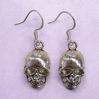 Skull Earrings - Premium  from Etsy - Just £4.99! Shop now at Uniquely Holt