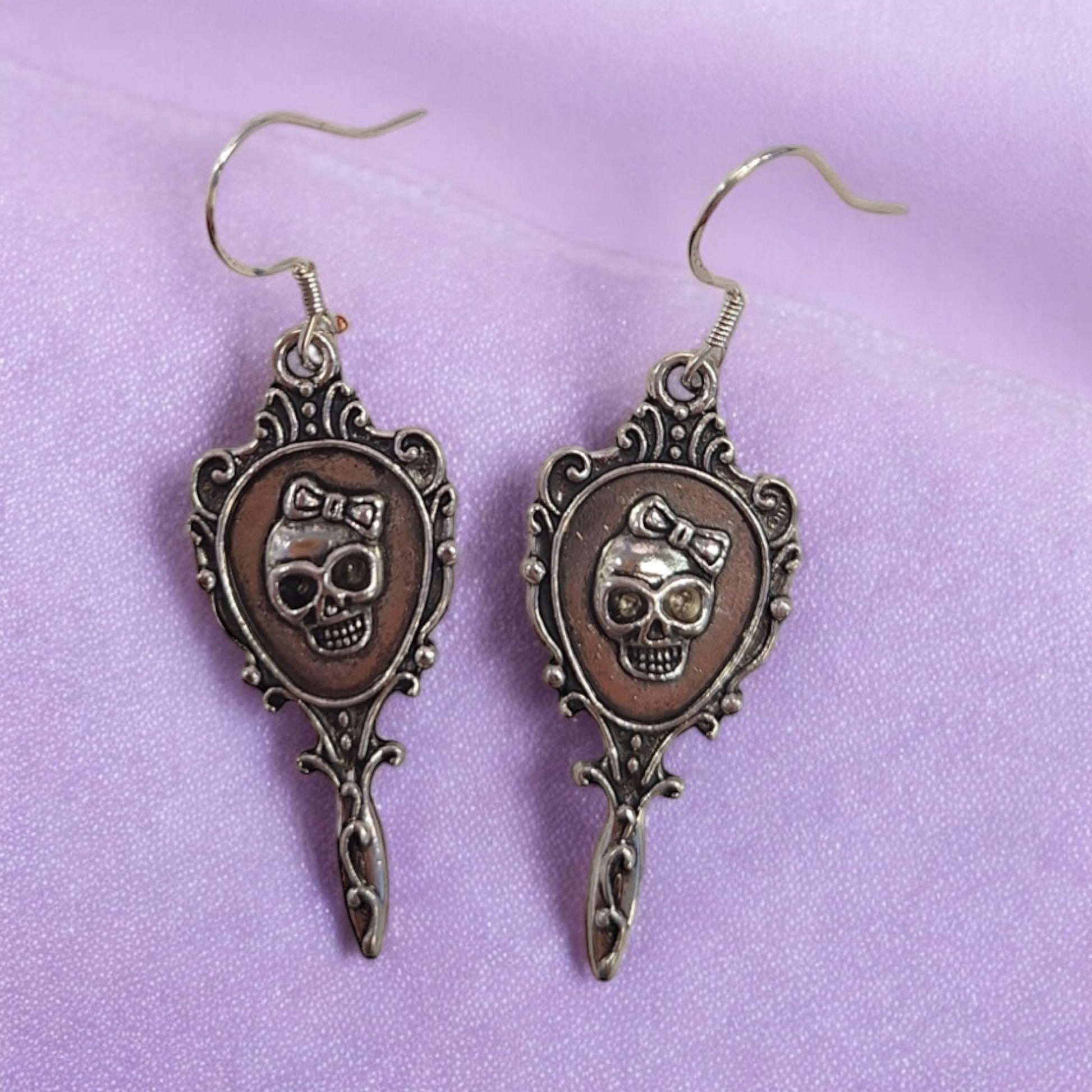 Skull Mirror - Premium  from Uniquely Holt - Just £4.99! Shop now at Uniquely Holt