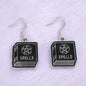 Spell Book Dangly Charm Earrings - Premium  from Uniquely Holt - Just £4.99! Shop now at Uniquely Holt
