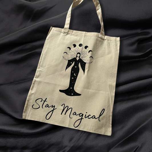 “Stay Magical” Tote Bag - Premium  from Uniquely Holt - Just £10.00! Shop now at Uniquely Holt