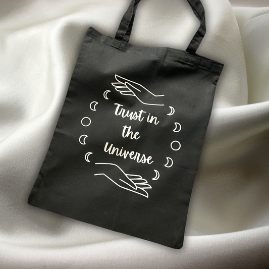 “Trust in the Universe” Tote Bag - Premium  from Uniquely Holt - Just £10.00! Shop now at Uniquely Holt