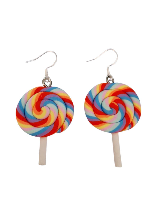 Novelty Lolly Pop Dangly Earrings - Premium  from Uniquely Holt - Just £4.99! Shop now at Uniquely Holt