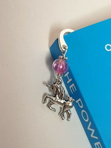 Unicorn charm bookmark with gift bag - Premium  from Etsy - Just £4.99! Shop now at Uniquely Holt