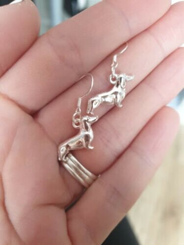 Handmade Dachshund Sausage Dog Charm Earrings In Gift Bag, Dog Lover Gifts - Premium  from Etsy - Just £4.99! Shop now at Uniquely Holt