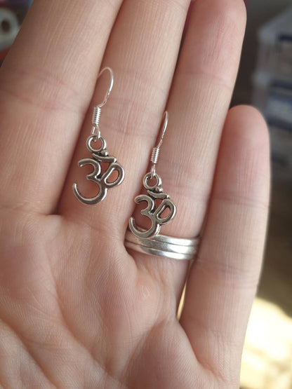 Ohm Meditation Yoga Symbol Dangly Charm Earrings In Gift Bag, Spiritual Gifts - Premium  from Etsy - Just £4.99! Shop now at Uniquely Holt